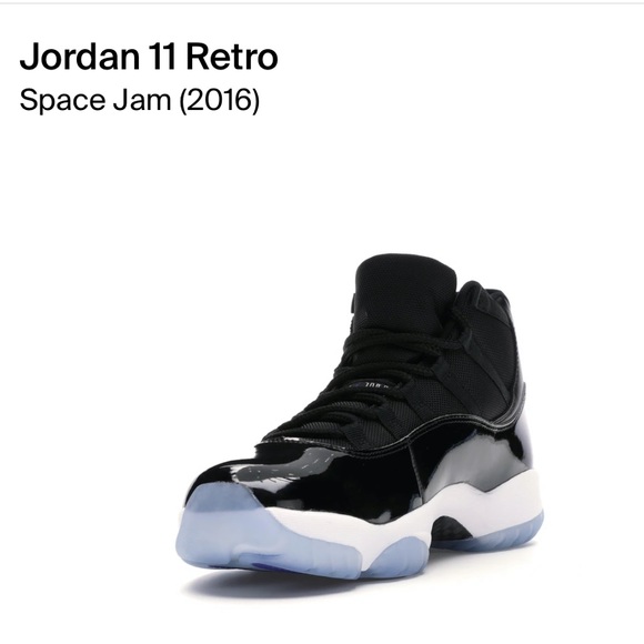 Jordan 11 Retro Space jam (2016) mens size 8 - Picture 2 of 4